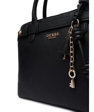 GUESS GREGORIA Grand sac à main avec bandoulière NOIR - Sacs pour Femme - 4