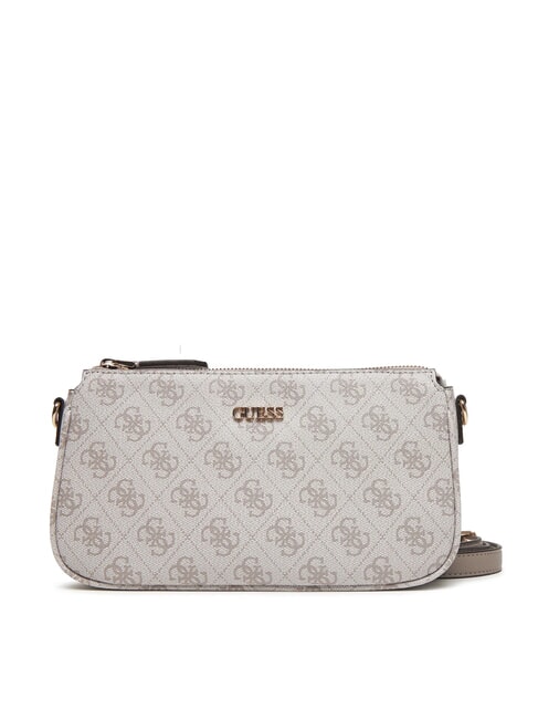 NOELLE 2 Sac à bandoulière logo taupe foncé - Sacs pour Femme