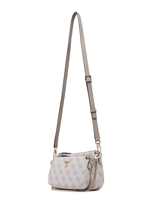 NOELLE 2 Sac à bandoulière logo taupe foncé - Sacs pour Femme