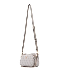 GUESS NOELLE 2 Sac à bandoulière logo taupe foncé - Sacs pour Femme - 3