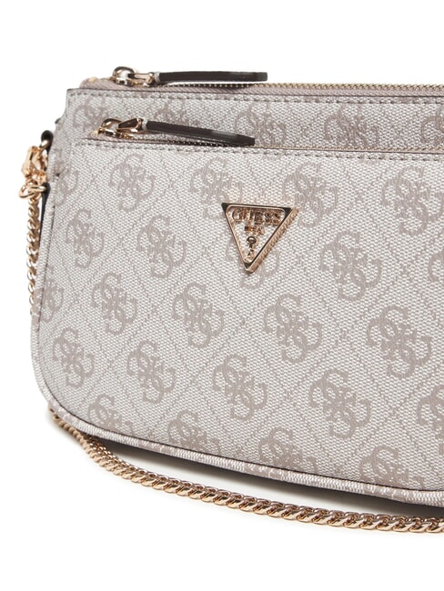 NOELLE 2 Sac à bandoulière logo taupe foncé - Sacs pour Femme