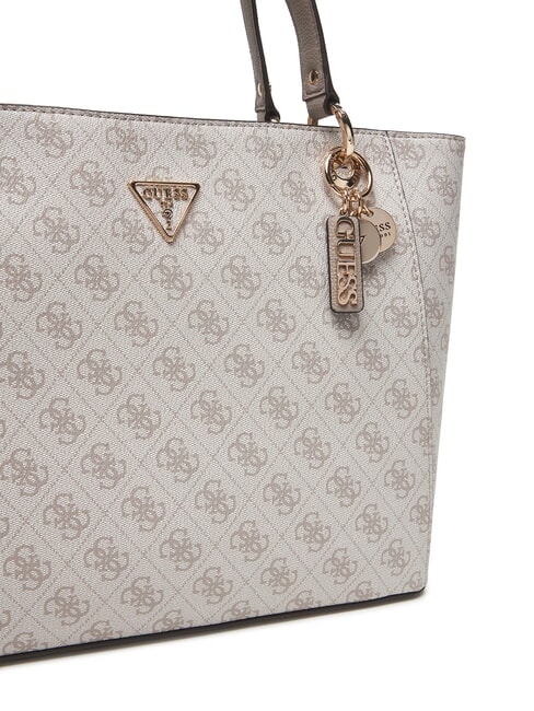 NOELLE 2  Sac fourre-tout à bandoulière logo taupe foncé - Sacs pour Femme