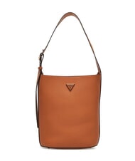GUESS MERIDIAN 2 Sac seau avec pochette COGNAC - Sacs pour Femme - 3