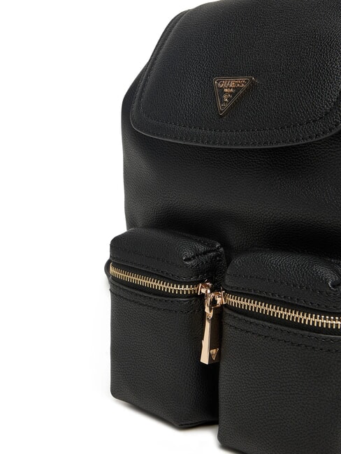 MANHATTAN 2 Sac à dos avec poches NOIR - Sacs pour Femme