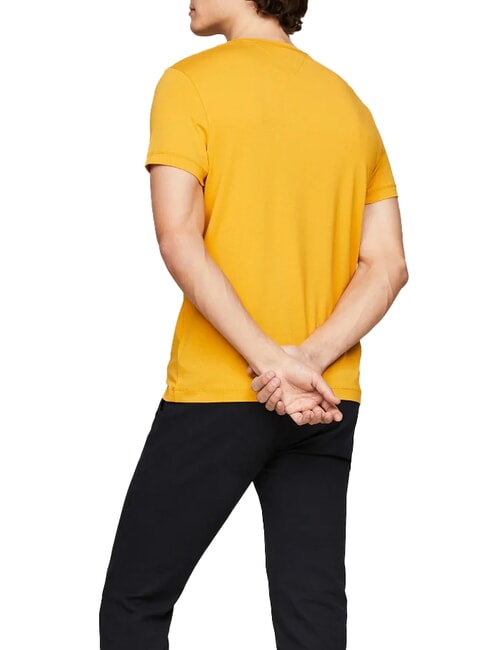  T-shirt extensible pour homme ville jaune - T-shirt