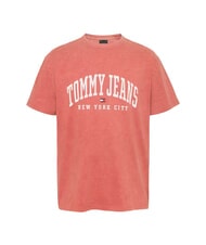 TOMMY HILFIGER TH JEANS N.Y. City T-shirt en coton rouge régate - T-shirt - 3