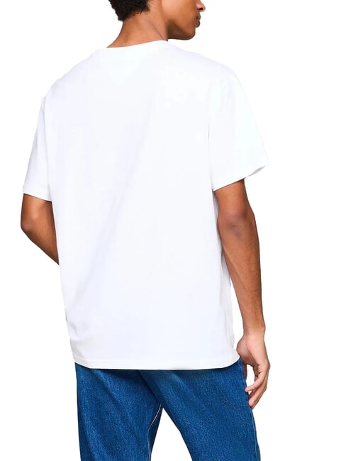 TH JEANS Paint T-shirt en coton blanc - T-shirt