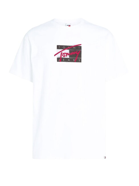 TH JEANS Paint T-shirt en coton blanc - T-shirt