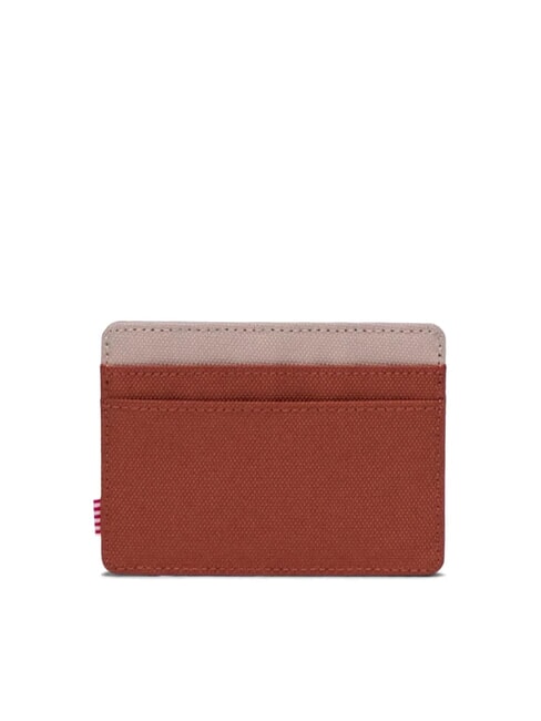 CHARLIE  Porte-carte plat chutney/taupe clair - Portefeuilles Femme