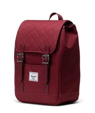 HERSCHEL RETREAT MINI Sac à dos matelassé rouge sang de bœuf - Sacs à dos pour l'École & les Loisirs - 2