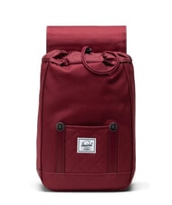 HERSCHEL RETREAT MINI Sac à dos matelassé rouge sang de bœuf - Sacs à dos pour l'École & les Loisirs - 4