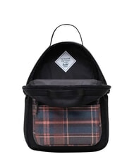 HERSCHEL NOVA Sac à dos plaid d'hiver noir - Sacs à dos pour l'École & les Loisirs - 3
