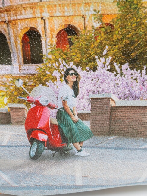 YESBAG  Sac à bandoulière imprimé L'amour italien - Sacs pour Femme