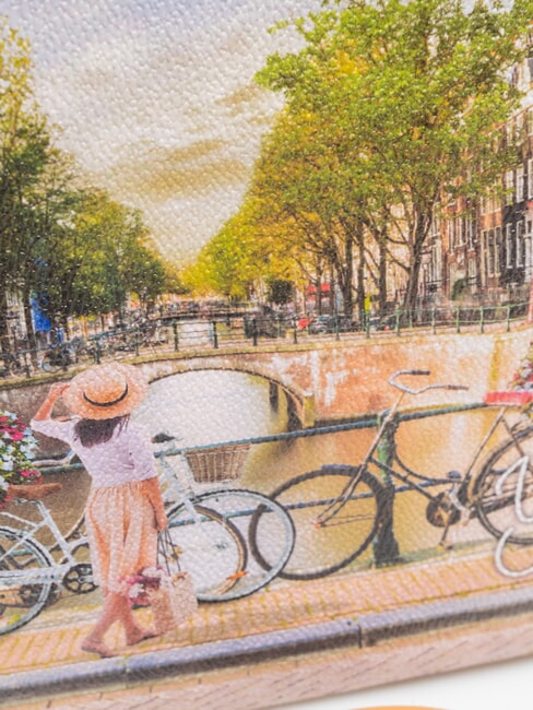 YESBAG Sac à bandoulière avec imprimé vélos - Sacs pour Femme