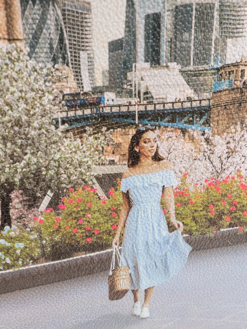 YESBAG Sac à bandoulière Hobo Londres Kate - Sacs pour Femme