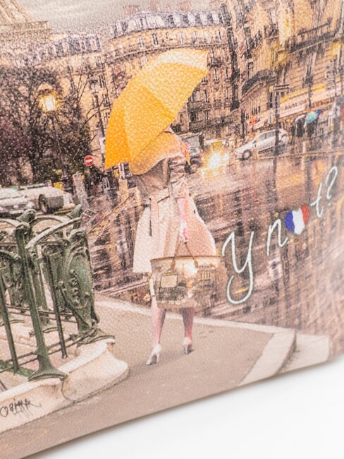 YESBAG Sac à bandoulière Hobo Métro parisien - Sacs pour Femme