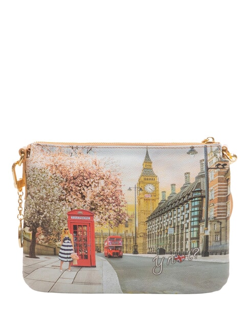 YESBAG Sac à bandoulière avec imprimé rosier anglais - Sacs pour Femme