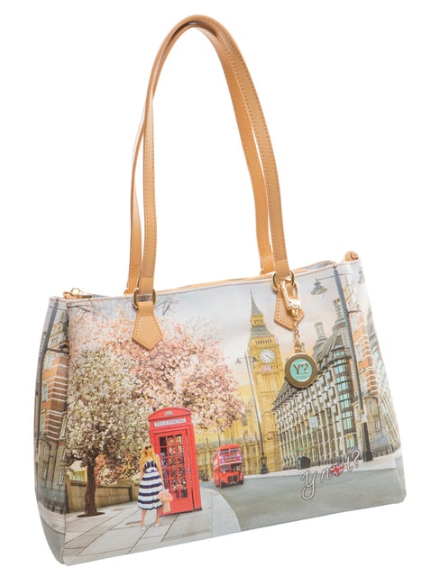 YESBAG Sac fourre-tout à bandoulière rosier anglais - Sacs pour Femme