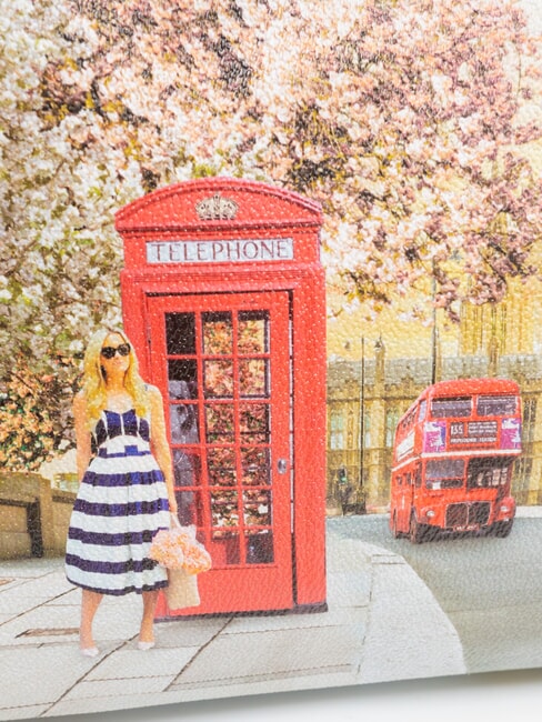 YESBAG Sac fourre-tout à bandoulière rosier anglais - Sacs pour Femme