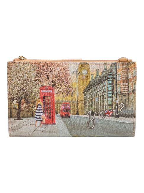 YESBAG SPECIAL Grand portefeuille multi-poches rosier anglais - Portefeuilles Femme