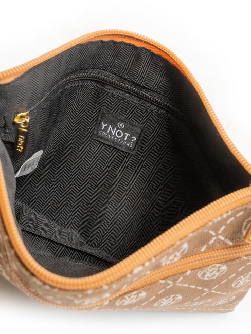 ROMANCE Pochette avec revers moutarde - Sacs pour Femme