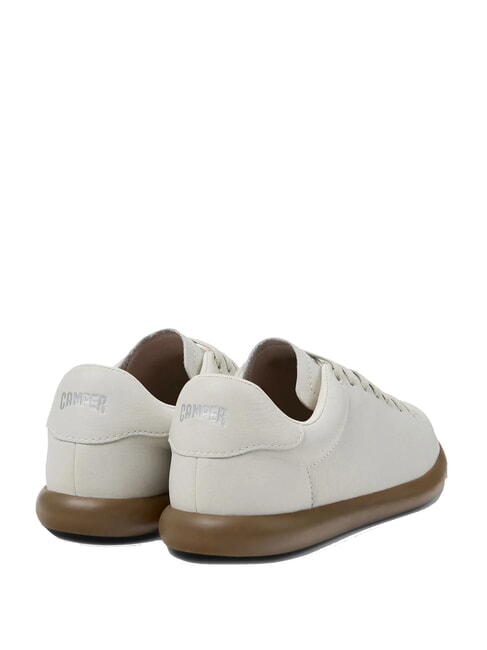 PELOTAS SOLLER Baskets en cuir blanc naturel - Chaussures Femme