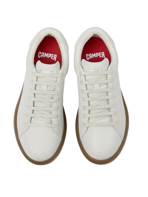 PELOTAS SOLLER Baskets en cuir blanc naturel - Chaussures Femme