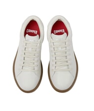 CAMPER PELOTAS SOLLER Baskets en cuir blanc naturel - Chaussures Femme - 4