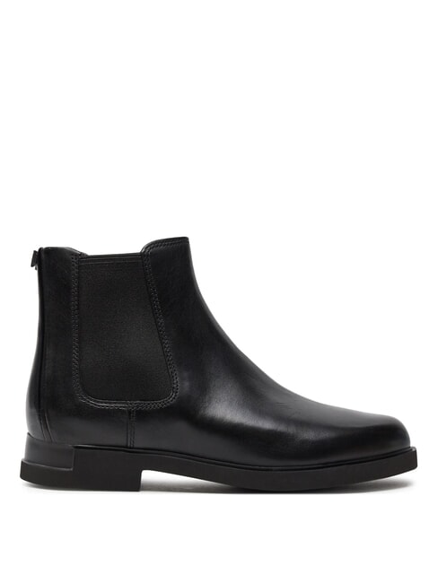 IMAN Bottines en cuir noir - Chaussures Femme