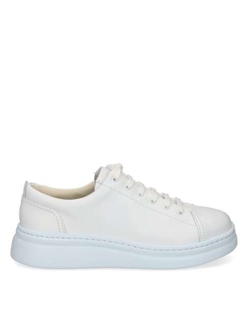 RUNNER UP Baskets en cuir blanc naturel - Chaussures Femme