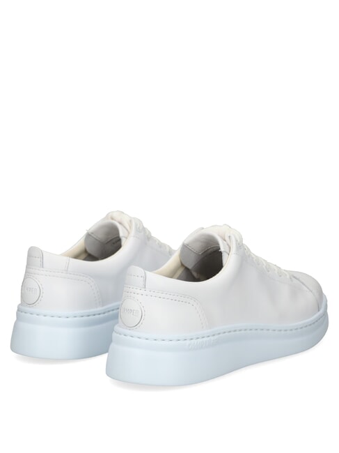 RUNNER UP Baskets en cuir blanc naturel - Chaussures Femme