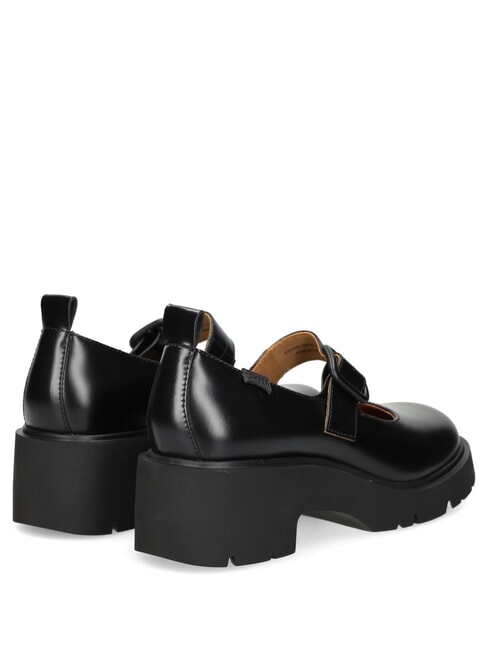 MILAH Chaussures en cuir noir - Chaussures Femme