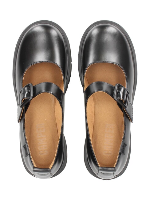 MILAH Chaussures en cuir noir - Chaussures Femme