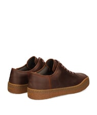 CAMPER PEU TERRENO Baskets en cuir brun moyen - Chaussures Homme - 3