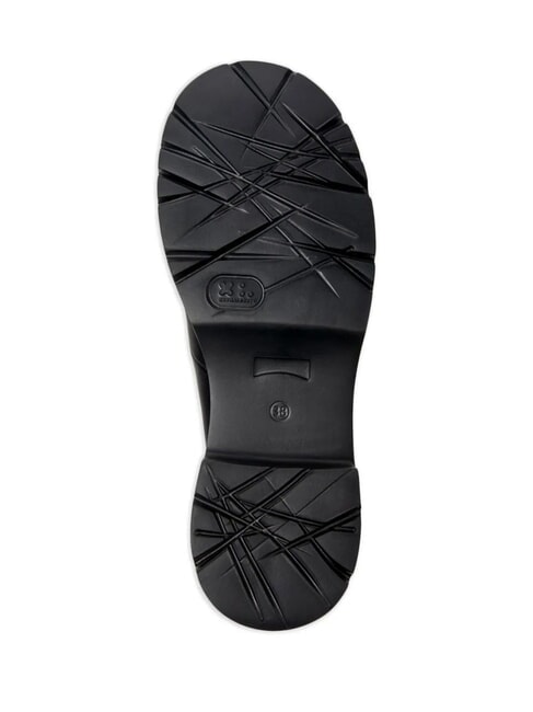 MILAH Bottines en cuir noir - Chaussures Femme