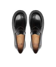 CAMPER MILAH Mocassins en cuir noir - Chaussures Femme - 4