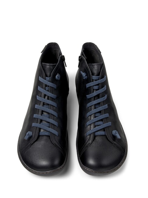 PEU CAMI Bottines en cuir noir - Chaussures Homme