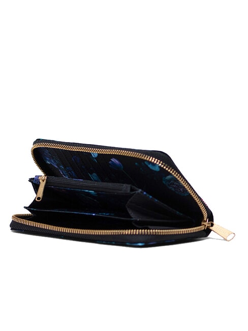 THOMAS Portefeuille moyen à fermeture éclair soirée florale - Portefeuilles Femme