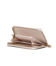 HERSCHEL THOMAS Portefeuille moyen à fermeture éclair gris à crête blanche - Portefeuilles Femme - 2