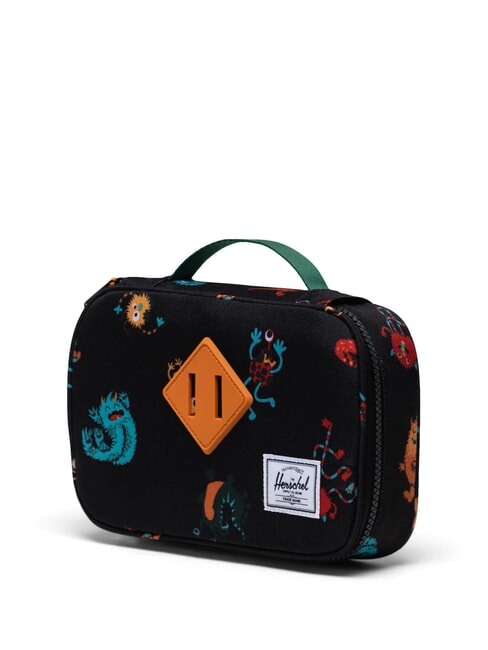 HERITAGE Trousse à crayons avec poignée danse des monstres noirs - Étuis et Accessoires