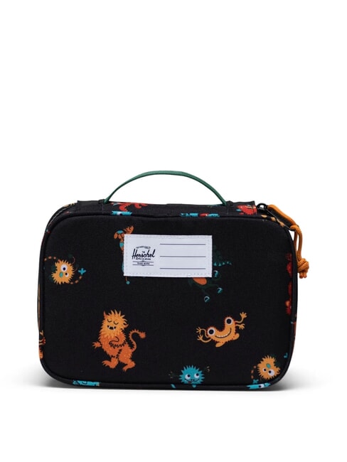 HERITAGE Trousse à crayons avec poignée danse des monstres noirs - Étuis et Accessoires