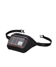 HERSCHEL POP QUIZ Sac banane avec poche plaid d'hiver noir - Sacs banane - 2