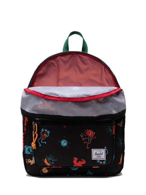 HETITAGE YOUTH Sac &agrave; dos danse des monstres noirs - Sacs &agrave; dos pour l'&Eacute;cole & les Loisirs