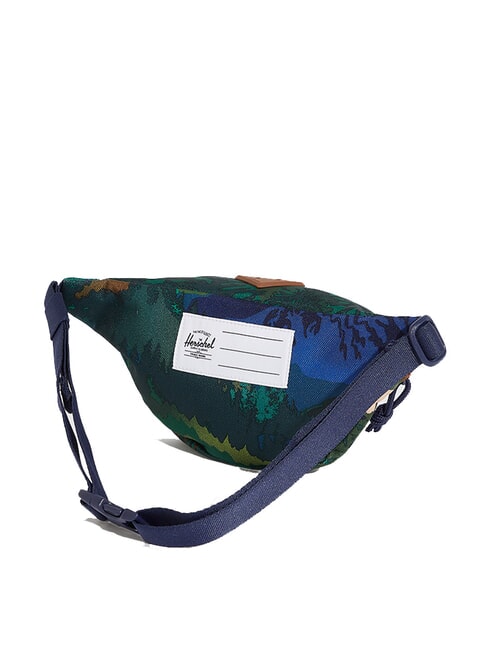 HERITAGE Pochette avec étiquette nominative paysage - Sacs banane