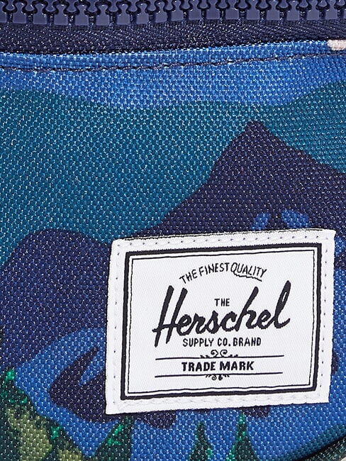 HERITAGE Pochette avec étiquette nominative paysage - Sacs banane