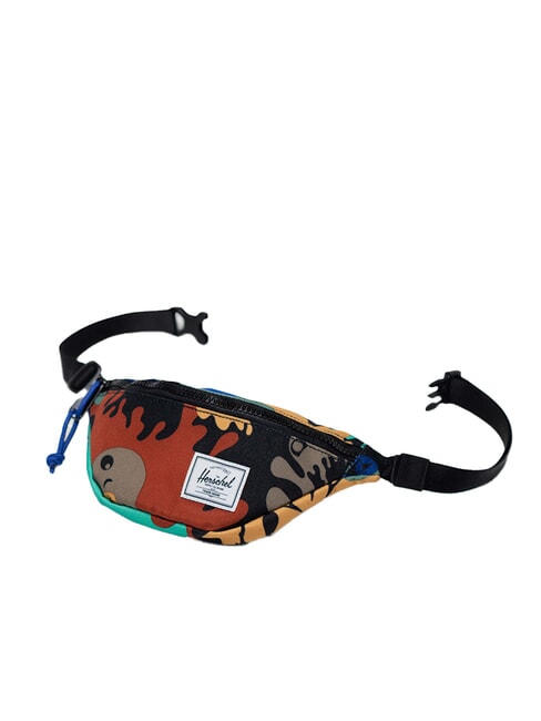 HERITAGE Pochette avec étiquette nominative monstres blob - Sacs banane