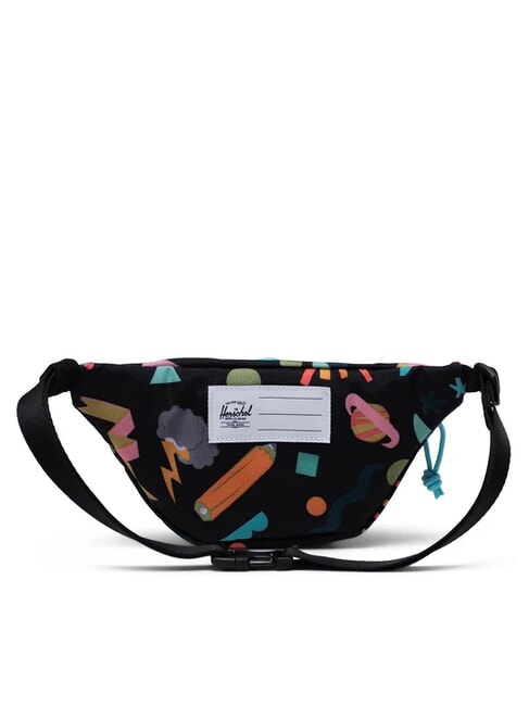 HERITAGE Pochette avec étiquette nominative album noir - Sacs banane