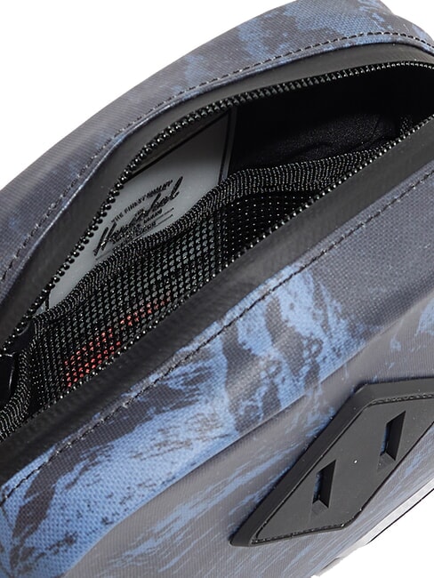 HERITAGE Petit sac à main roche de schiste bleu acier - Sacs en Bandoulières pour Homme