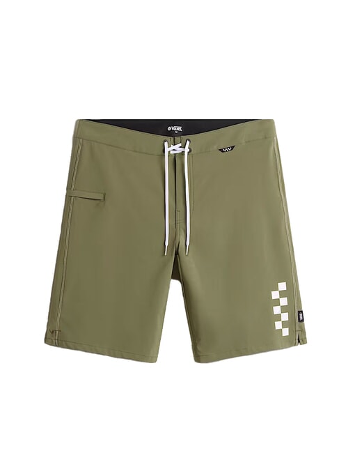 THE DAILY SOILD Costume short long olivines - Maillots de bain