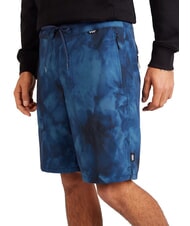 VANS VOYAGE TIE DYE Costume short long bleu sarcelle-noir - Maillots de bain - 3